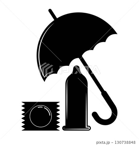 Condom illustration icon vector design Condom illustration icon vector design 130738848