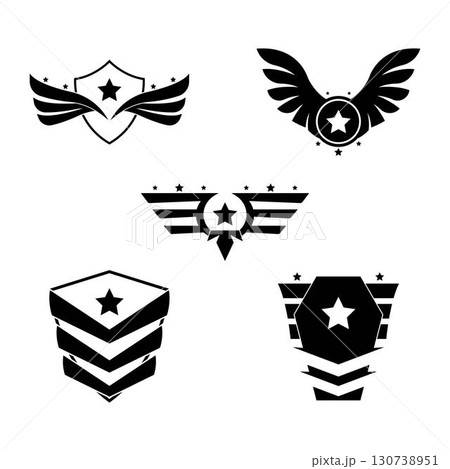 Army logo vector illustration template Army logo vector illustration template 130738951