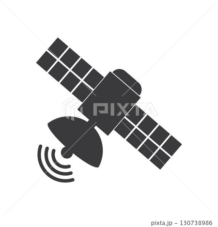 Satellite icon illustration vector Satellite icon illustration vector 130738986