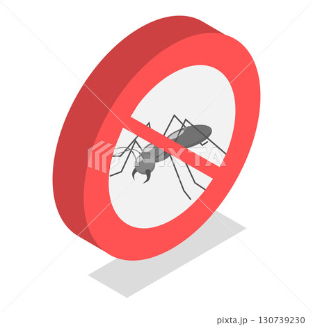 3D Isometric Flat Vector Illustration of Disinfection Service, Safe And Healthy Environment. Item 4 130739230