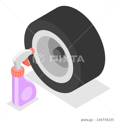 3D Isometric Flat Vector Illustration of Self Car Wash, Vehicle Cleaning Service. Item 2 3D Isometric Flat Vector Illustration of Self Car Wash, Vehicle Cleaning Service. Item 2 130739235