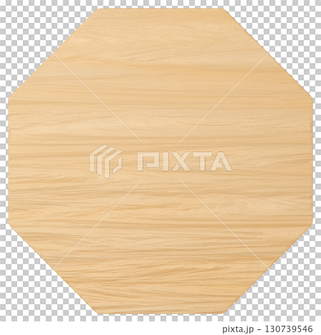 3D材質_八角木板_黃色 3D材質_八角木板_黃色 130739546