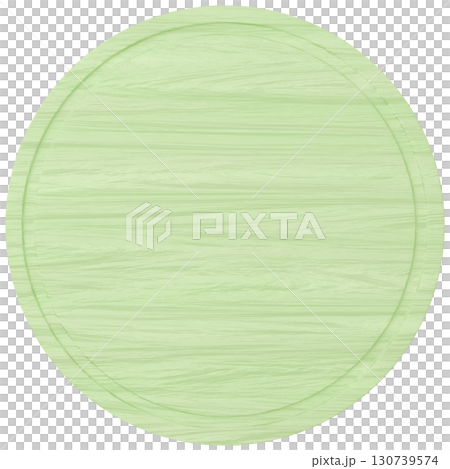 3D材質_木板_圓形_黃綠色 3D材質_木板_圓形_黃綠色 130739574