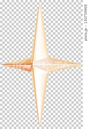 3D裝飾星金色 3D裝飾星金色 130739908