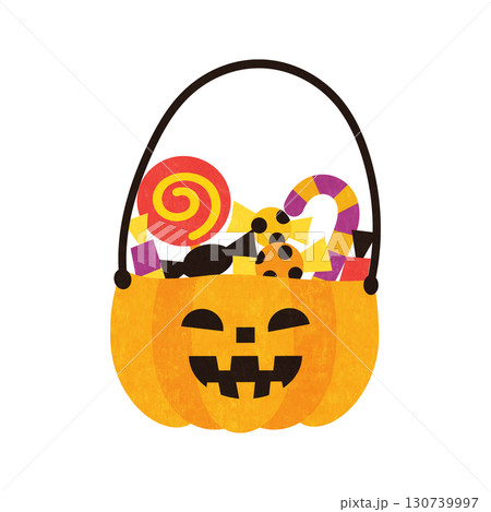 ハロウィン素材2025-1 130739997