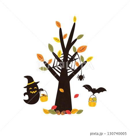 ハロウィン素材2025-11 130740005