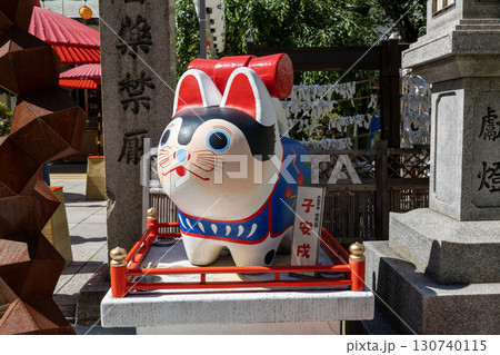 露天神社(お初天神)の子守戌(202年06月撮影) 露天神社(お初天神)の子守戌(202年06月撮影) 130740115