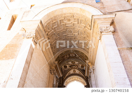 Arch Columns in Saint Peter Basilica Vatican architecture building 130740158