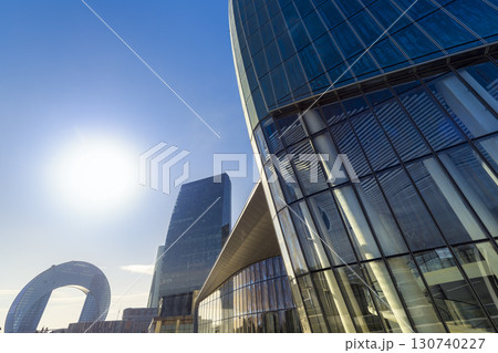 アゼルバイジャン・バクー中心部の高層ビル群 / Baku, Azerbaijan 130740227