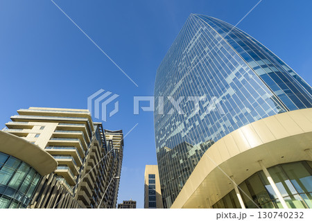 アゼルバイジャン・バクー中心部の高層ビル群 / Baku, Azerbaijan 130740232