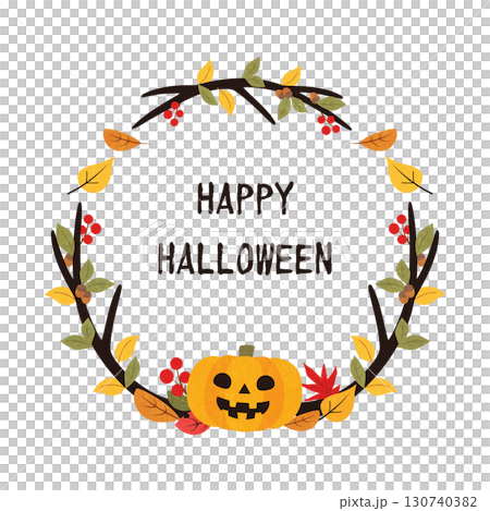 ハロウィン素材2025-7 ハロウィン素材2025-7 130740382