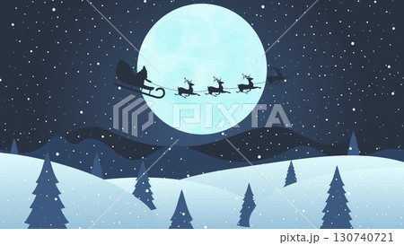 merry christmas illustration merry christmas illustration 130740721