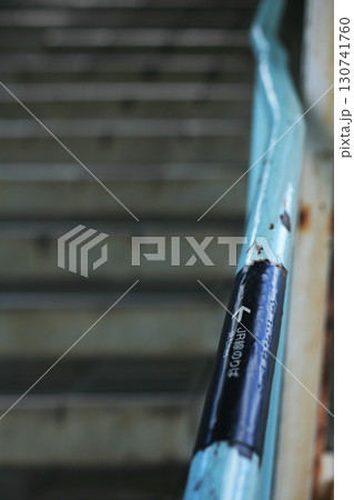 JR幡生駅のこ線橋手摺り 130741760