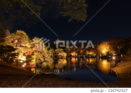 後楽園・六義園紅葉ライトアップ 130742427