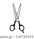 scissors icon vector sign symbol for design 130745019
