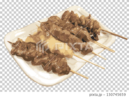 焼き鳥の盛り合わせ 130745659