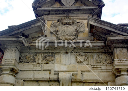 Pidhirtsi Castles Gates Showcase Intricate Bas Reliefs of Historical Artistry 130745710