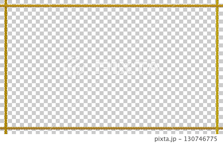 A three-dimensional brown frame made of straight ropes stretched across it. A three-dimensional brown frame made of straight ropes stretched across it. 130746775