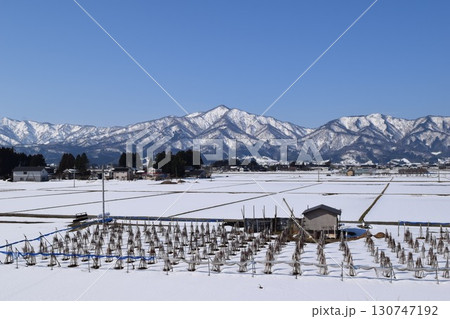東北地方の雪景色 山形県庄内 東北地方の雪景色 山形県庄内 130747192