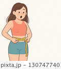 ダイエット　計測 130747740