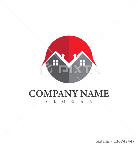 property and construction logo design 130748447