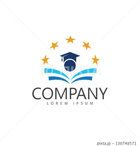 toga college university school education vector logo design template 130748571