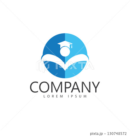 toga college university school education vector logo design template 130748572