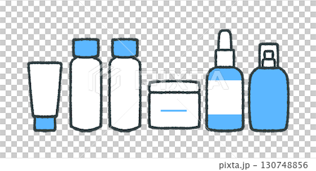 基本化妝品的插圖 130748856