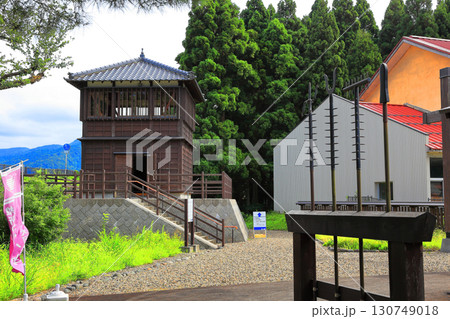 荘内藩清川関所  松尾芭蕉上陸の地 130749018