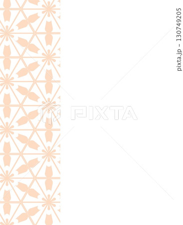 elegant Moroccan mosaic tile pattern with intricate geometric design and warm earthy tones 130749205