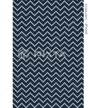 patterned navy blue and white chevron zigzag fabric with geometric design patterned navy blue and white chevron zigzag fabric with geometric design 130749533