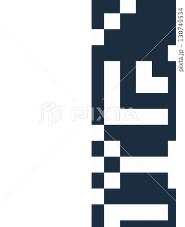 abstract pixelated blue and white geometric pattern with digital art style abstract pixelated blue and white geometric pattern with digital art style 130749534