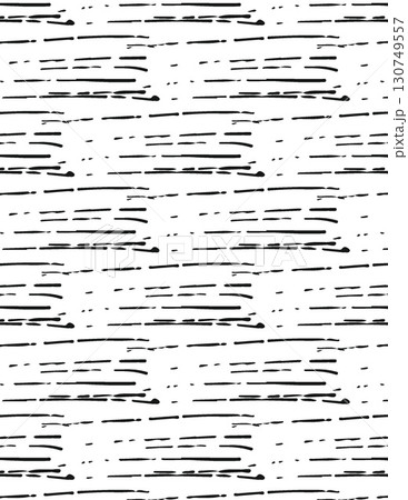 close-up of birch bark texture with black horizontal lines on white background 130749557