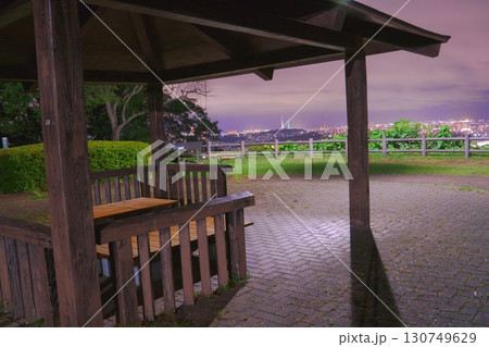 海の見える丘公園からの夜景 130749629