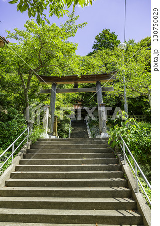 温泉津温泉　温泉津駅前　厳島神社　島根県大田市 130750029