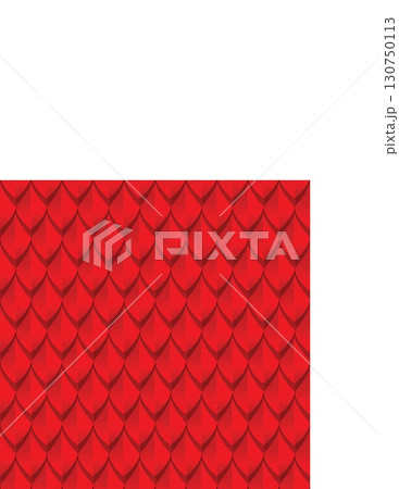 vibrant red fish scale pattern background with detailed texture and design vibrant red fish scale pattern background with detailed texture and design 130750113