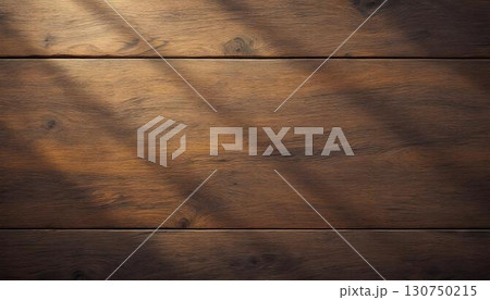 Elegant oak wood flooring with a square pattern, providing a textured backdrop that enhances any interior space 130750215