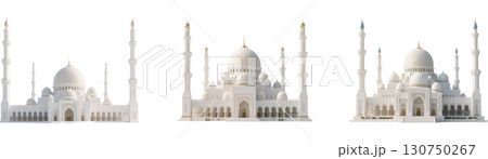 リアルなシェイク・ザイード・モスク リアルなシェイク・ザイード・モスク 130750267