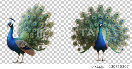 孔雀傳播的翅膀 130750307