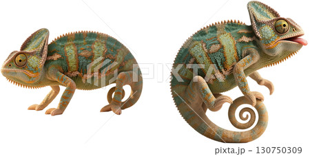 リアルなカメレオン 130750309