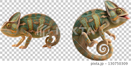 リアルなカメレオン 130750309