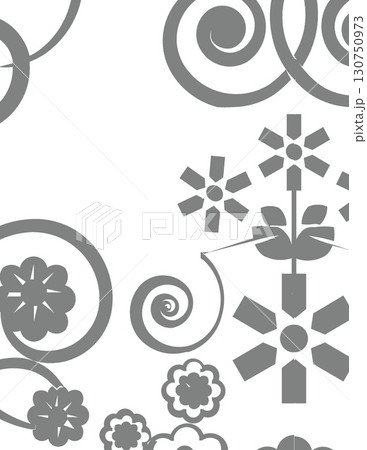intricate black and white floral patterns featuring swirls and geometric shapes intricate black and white floral patterns featuring swirls and geometric shapes 130750973