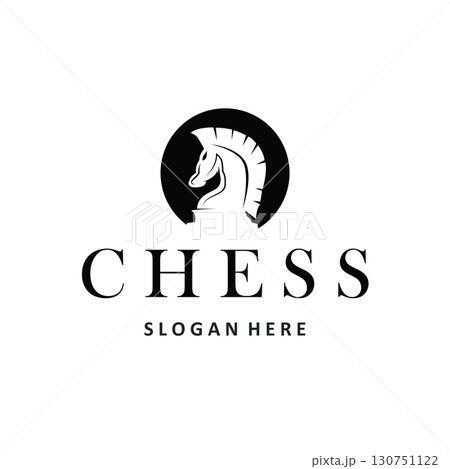 chess logo concept vintage retro game design miniature chess pawn design, silhouette concept symbol icon illustration vector and icon chess logo concept vintage retro game design miniature chess pawn design, silhouette concept symbol icon illustration vector and icon 130751122