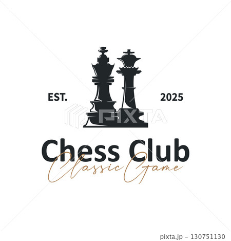chess logo concept vintage retro game design miniature chess pawn design, silhouette concept symbol icon illustration vector and icon chess logo concept vintage retro game design miniature chess pawn design, silhouette concept symbol icon illustration vector and icon 130751130