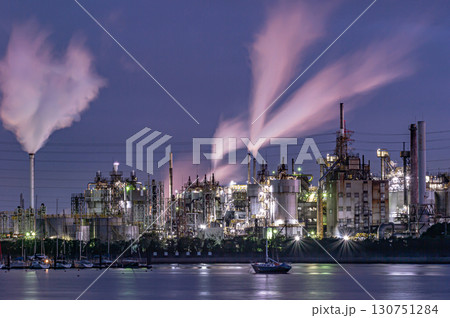 衣浦港工場夜景 衣浦港工場夜景 130751284