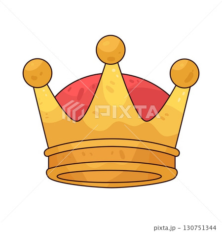 illustration of crown 130751344