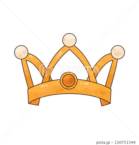 illustration of queen crown 130751349