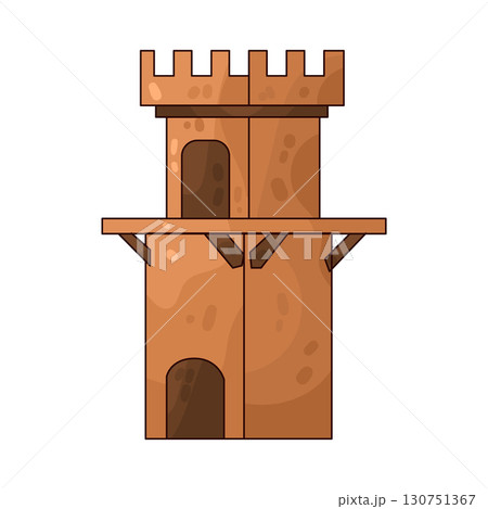 illustration of Castle Tower 130751367