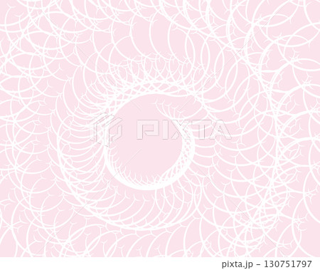 Abstract pink spiral decorative circular background Abstract pink spiral decorative circular background 130751797