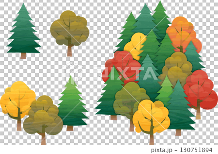 Northern Trees: Autumn 130751894